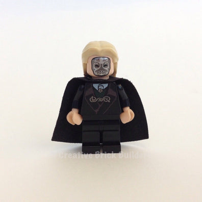 LEGO Minifigure-Lucius Malfoy, Light Flesh-Harry Potter-HP104-Creative Brick Builders